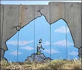 Comment s'appelle cette oeuvre signe Banksy ?