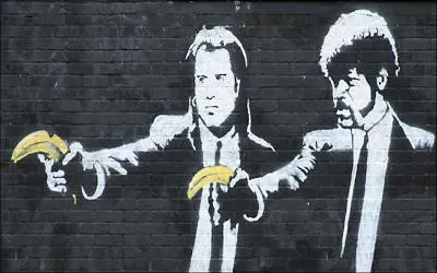 Quel est le nom de cette oeuvre de Banksy ?