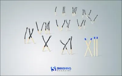 Que signifie le chiffre romain qui a les allumettes diffrentes des autres ?