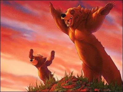 Qui est le petit ours sur cette image ?