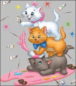 Qui sont les trois chatons sur cette image ?