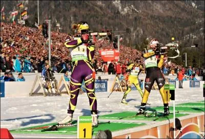 Quelle est la meilleure biathlte au tir couch avec 98 % de russite ?