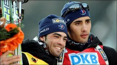 A quelle tape de Coupe du Monde de cette saison 2011-2012 les frres Martin et Simon Fourcade ont-ils termin pour la premire fois ensemble sur le mme podium,  la mme course ?