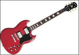 Gibson est reconnue pour ses guitares de forme Les Paul, mais aussi de forme comme celle sur la photo, quelle est son nom ?