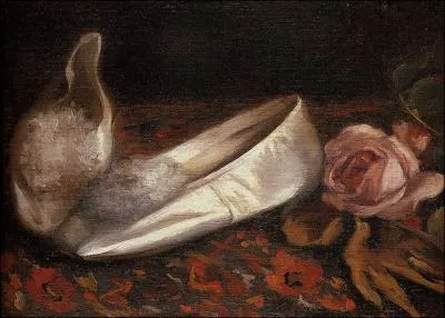 Chaussons blancs, 1880