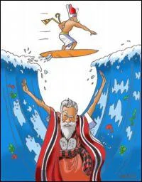 Mose a transmis  son peuple les ... ... .commandements.