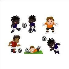 Au football, une quipe se compose de ... ... . joueurs.