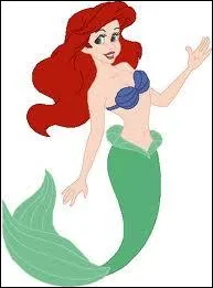 Comment se nomme cette jolie sirne  la chevelure rousse ?