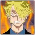 Comment Zoro appelle-t-il Sanji quand il s'crase contre le Sunny en arrivant ?