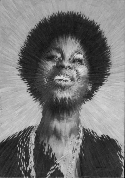 Qui est reprsent par cette oeuvre signe Lola Dupre ?