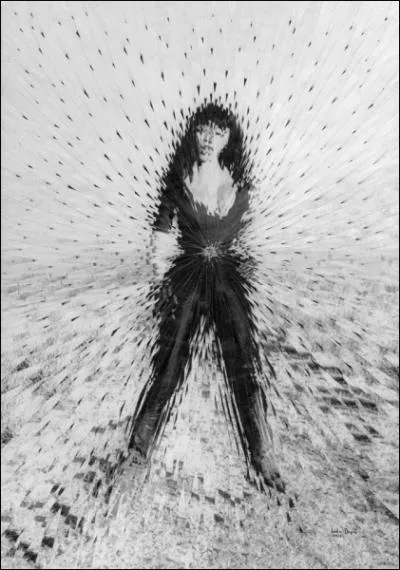 Qui est reprsent par cette oeuvre signe Lola Dupre ?