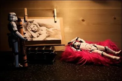 O encore ces deux-l qui nous refont la scne mythique du dessin dans...