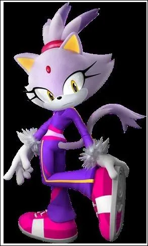 Le premier jeu o est apparu Blaze est sorti sur DS en novembre 2005. Comment s'appelle-t-il ?