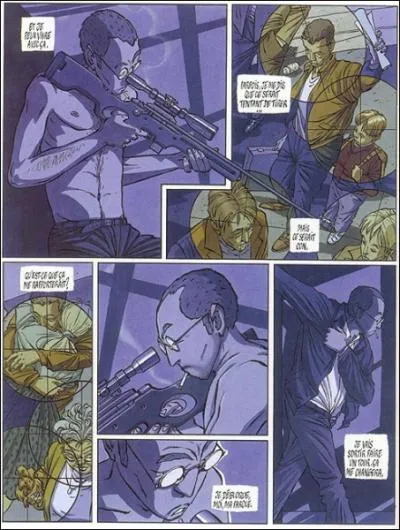 De quel album du Tueur est tirée cette planche de BD ?