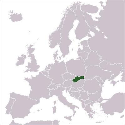 Quel est le pays que l'on voit en vert sur la carte de l'Union Europenne ?