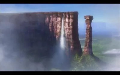 Comment les personnages du film  L-Haut  ont-ils russi  voler jusqu' cet endroit ?