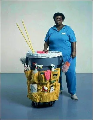 Quel est le nom de cette oeuvre signe Duane Hanson ?