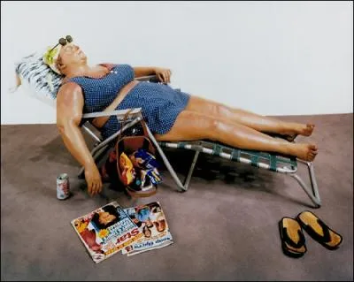 Quel est le nom de cette oeuvre signe Duane Hanson ?