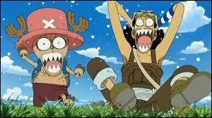 Par qui, Usopp et Chopper ont-ils t sauvs quand ils taient encercls par les zombies aprs qu'Oz soit rveill ?