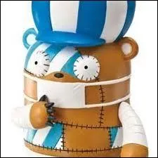 Comment s'appelle la peluche zombie de Perona qui ne doit pas parler ?