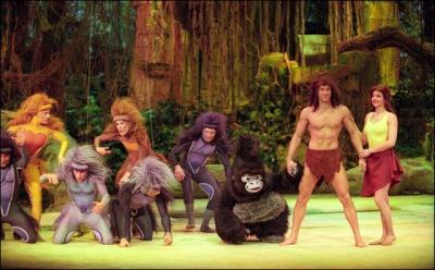 En quelle anne a commenc le spectacle  Tarzan , la rencontre   ?