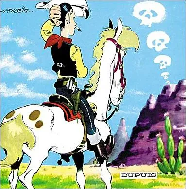 De quel album de Lucky Luke est tire cette couverture de BD ?
