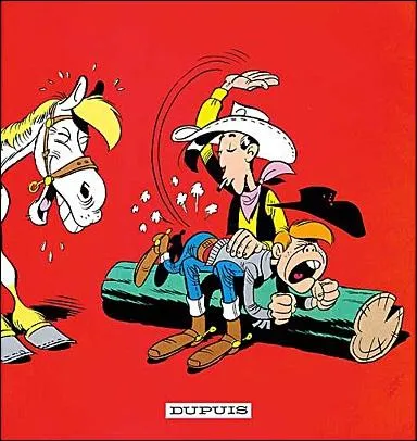 De quel album de Lucky Luke est tire cette couverture de BD ?