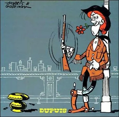 De quel album de Lucky Luke est tire cette couverture de BD ?