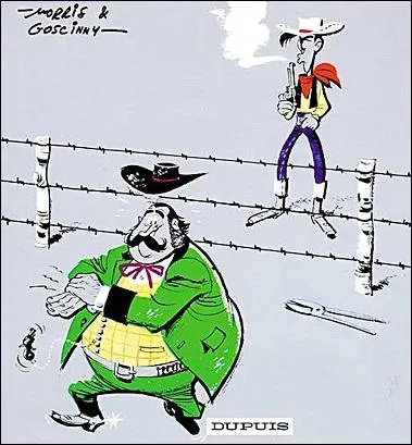 De quel album de Lucky Luke est tire cette couverture de BD ?