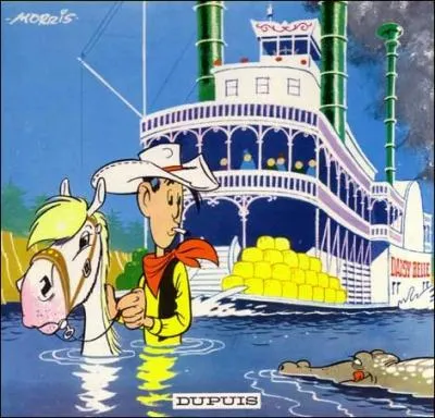 De quel album de Lucky Luke est tire cette couverture de BD ?