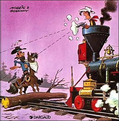 De quel album de Lucky Luke est tire cette couverture de BD ?