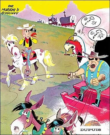 De quel album de Lucky Luke est tire cette couverture de BD ?