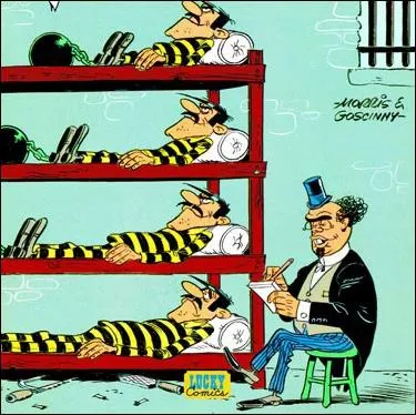 De quel album de Lucky Luke est tire cette couverture de BD ?