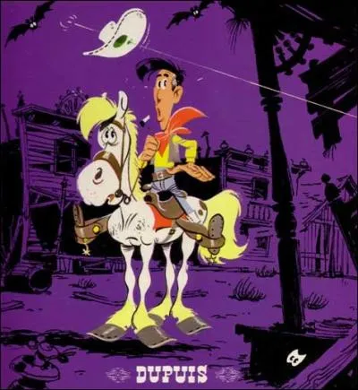 De quel album de Lucky Luke est tire cette couverture de BD ?