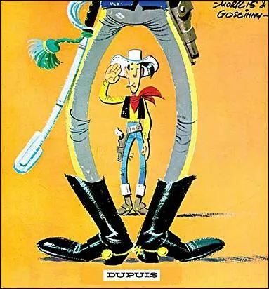 De quel album de Lucky Luke est tire cette couverture de BD ?