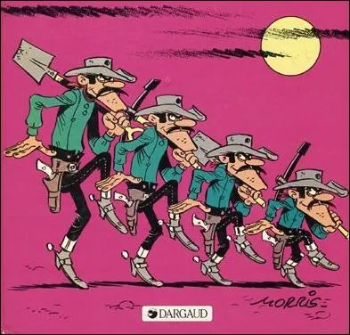 De quel album de Lucky Luke est tire cette couverture de BD ?
