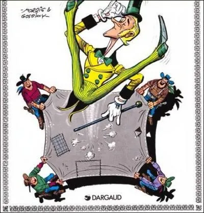 De quel album de Lucky Luke est tire cette couverture de BD ?