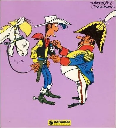 De quel album de Lucky Luke est tire cette couverture de BD ?