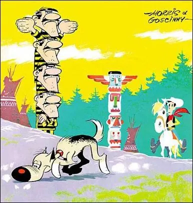 De quel album de Lucky Luke est tire cette couverture de BD ?