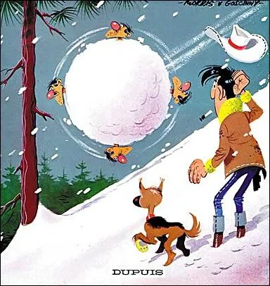 De quel album de Lucky Luke est tire cette couverture de BD ?