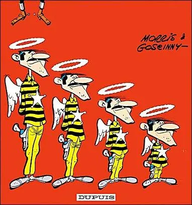 De quel album de Lucky Luke est tire cette couverture de BD ?