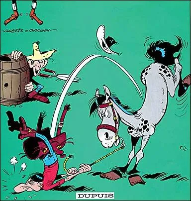 De quel album de Lucky Luke est tire cette couverture de BD ?