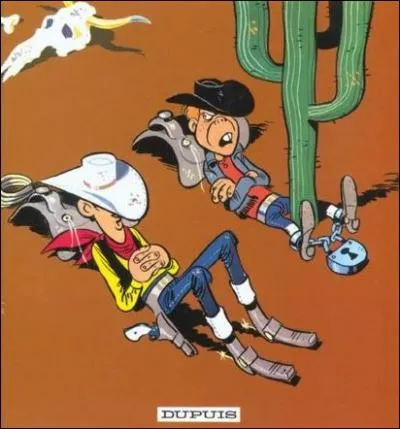De quel album de Lucky Luke est tire cette couverture de BD ?