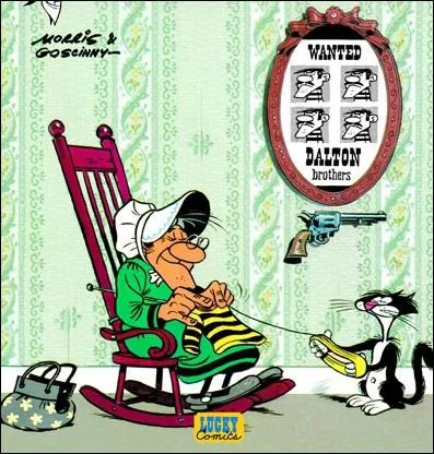 De quel album de Lucky Luke est tire cette couverture de BD ?