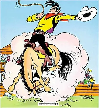 De quel album de Lucky Luke est tire cette couverture de BD ?