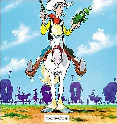 De quel album de Lucky Luke est tire cette couverture de BD ?
