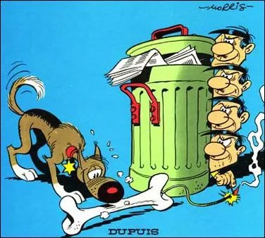 De quel album de Lucky Luke est tire cette couverture de BD ?