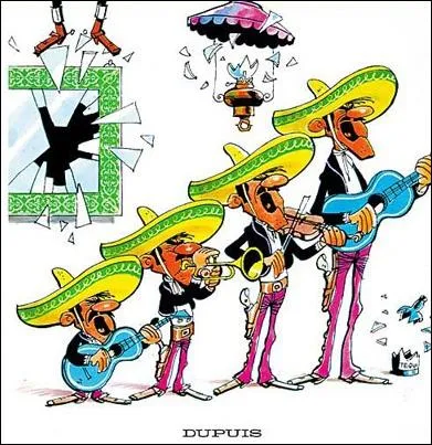 De quel album de Lucky Luke est tire cette couverture de BD ?
