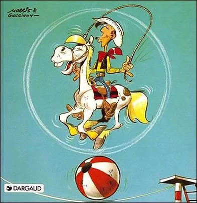 De quel album de Lucky Luke est tire cette couverture de BD ?