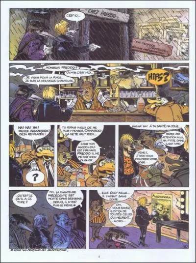 De quel album de Canardo vient cette planche de BD ?